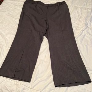 Crop Grey Dress Pants